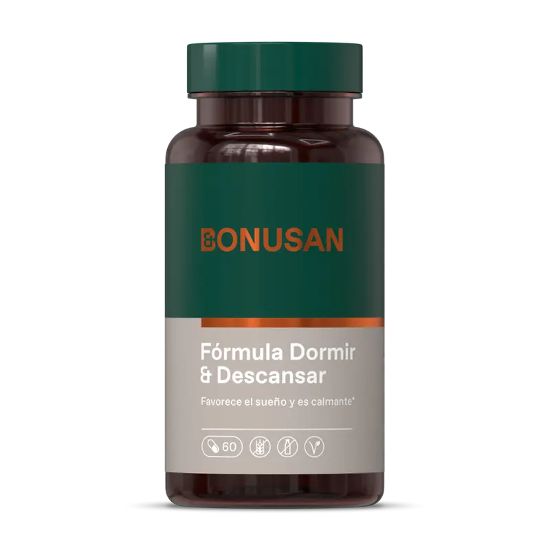 Dormir y Descansar · Bonusan · 60 cápsulas