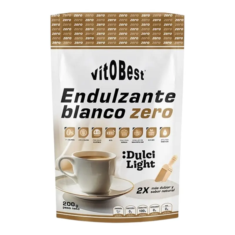 Endulzante Blanco Zero - 200g - Edulcorantes Y Saborizantes - Vitobest
