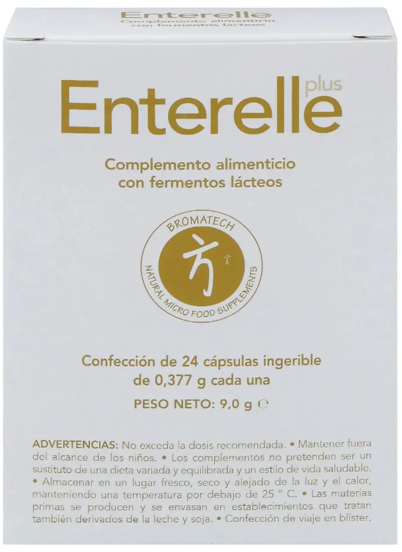 Enterelle Plus · Bromatech · 24 cápsulas