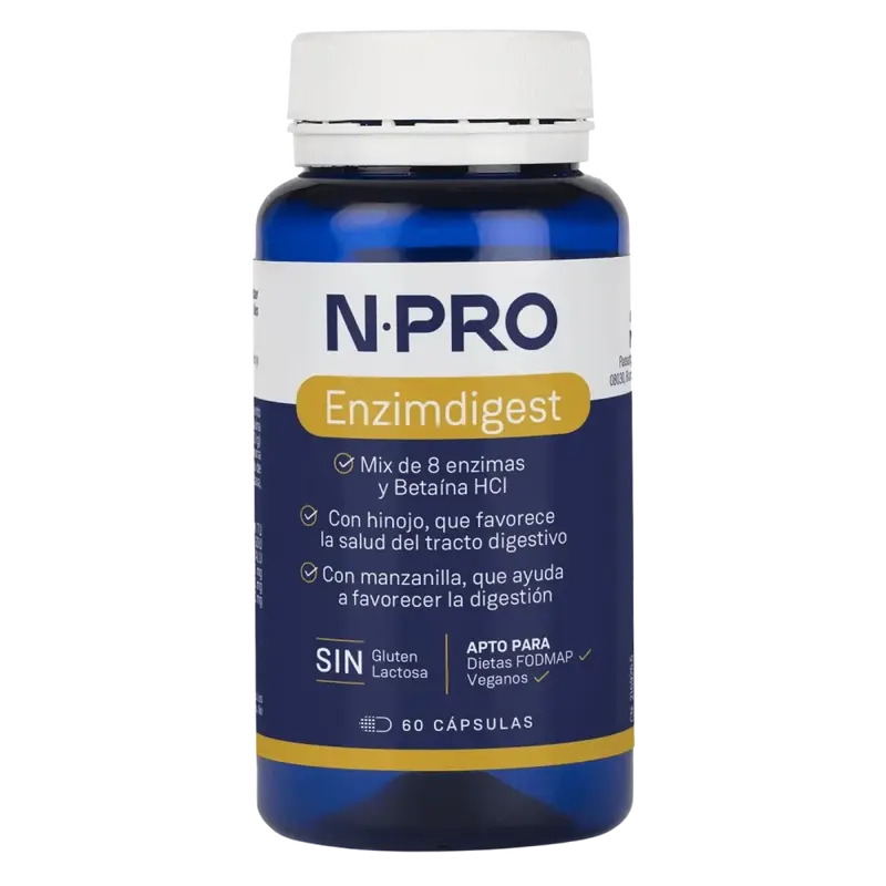 Enzimdigest · NPro Mibiota · 60 cápsulas