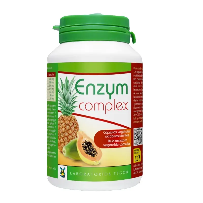 Enzym Complex · Tegor · 120 cápsulas