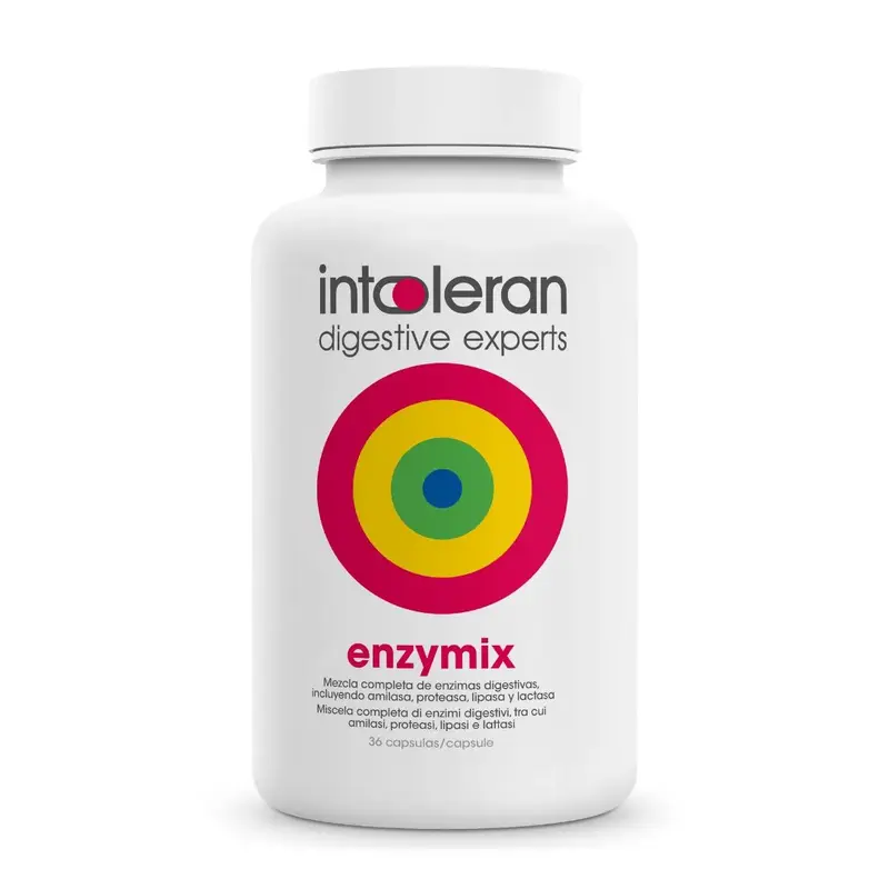 Enzymix · Intoleran · 36 cápsulas