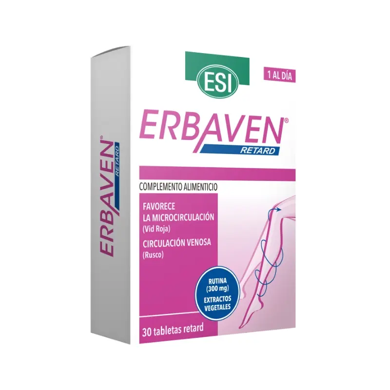Erbaven Retard · ESI · 30 comprimidos