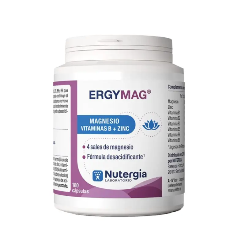 Ergymag · Nutergia · 180 cápsulas
