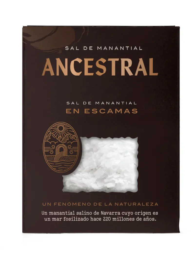 Escamas De Sal De Manantial 125 G