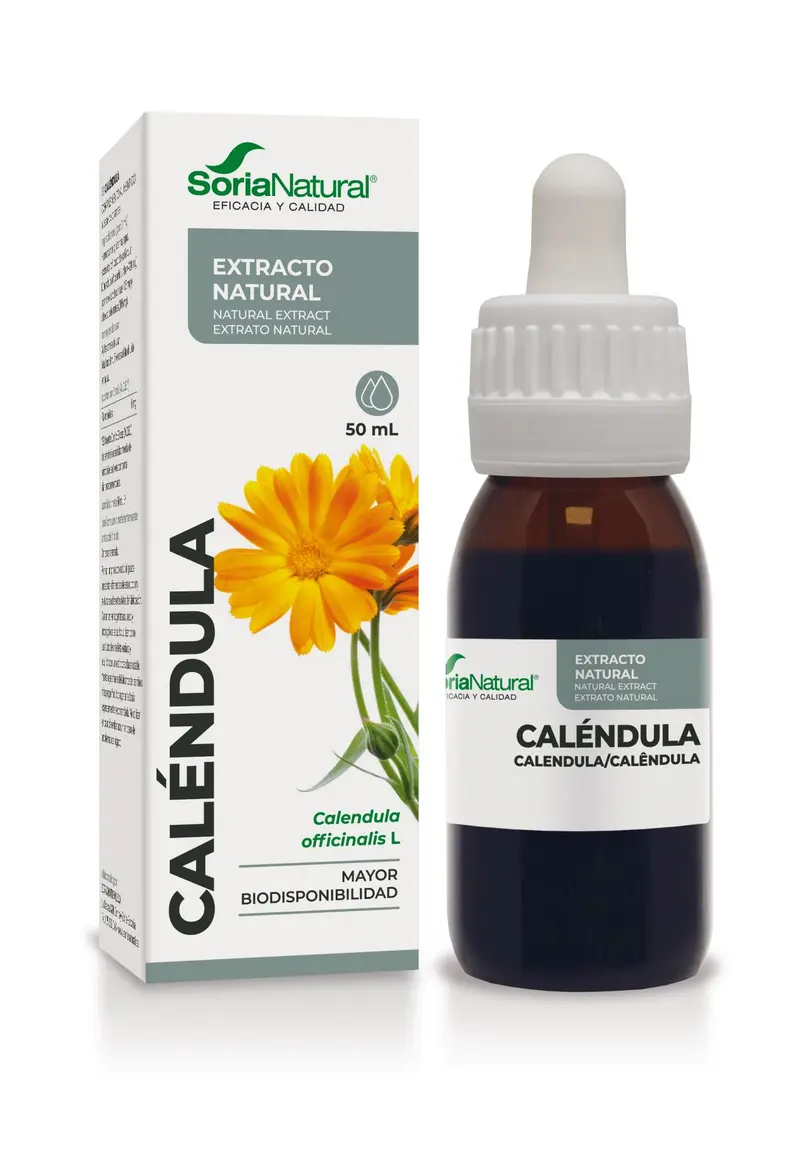 Extracto Natural de Caléndula · Soria Natural · 50 ml