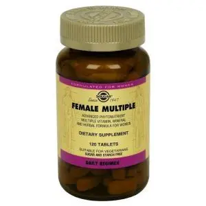 Female Multiple · Solgar · 120 comprimidos