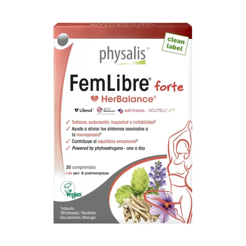 FemLibre Forte · Physalis · 30 comprimidos