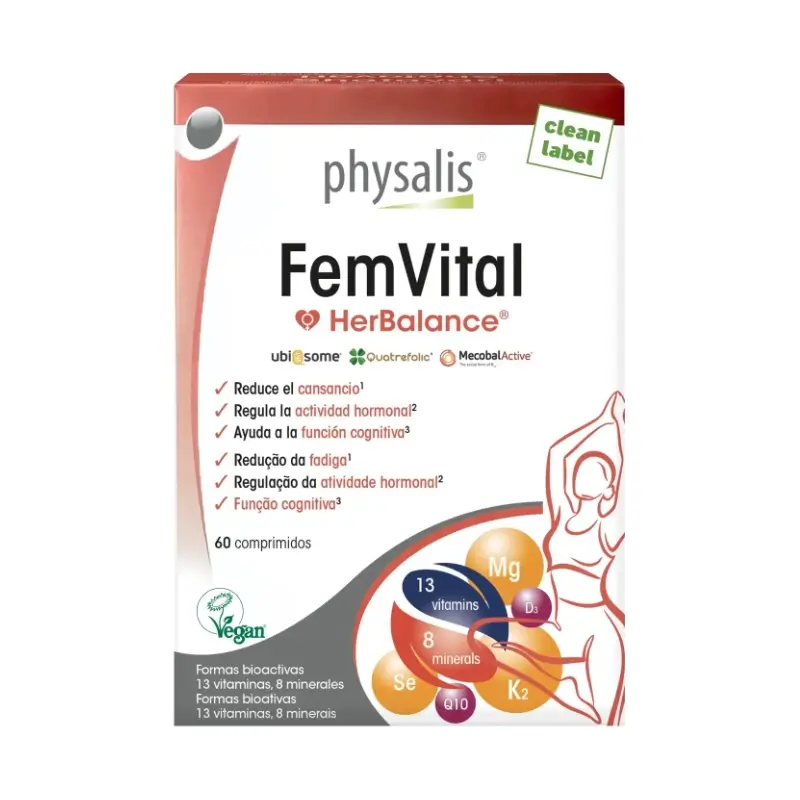 FemVital · Physalis · 60 comprimidos