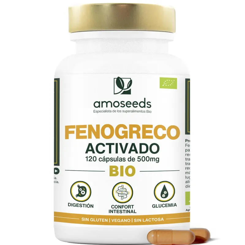 Fenogreco Activado | 120 Cápsulas