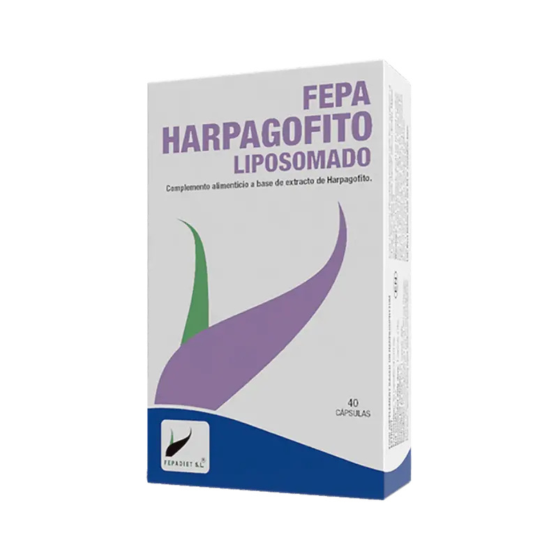 Fepa-Harpagofito Liposomado · Fepadiet · 40 cápsulas