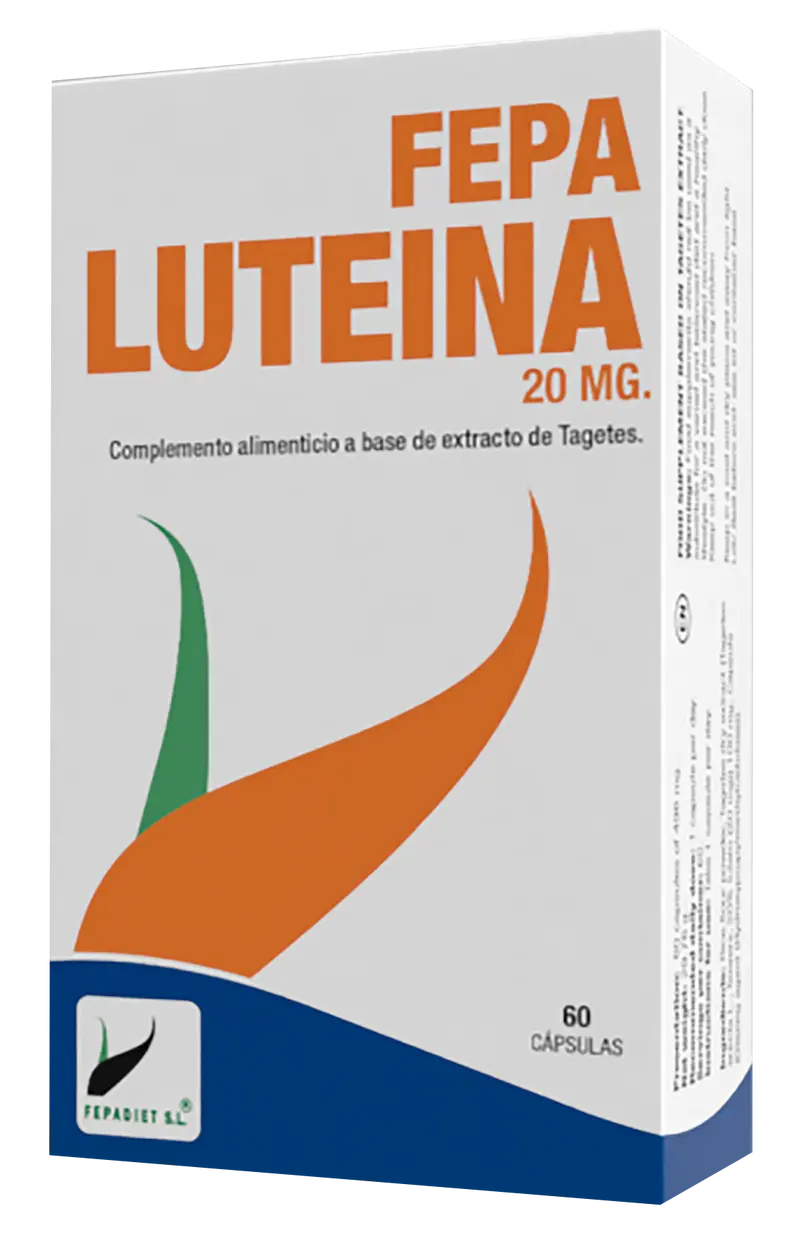 Fepa-Luteina 20 mg · Fepadiet · 60 cápsulas