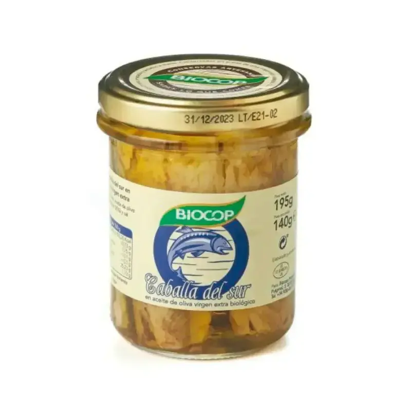 Filetes de Caballa Biocop 195 G