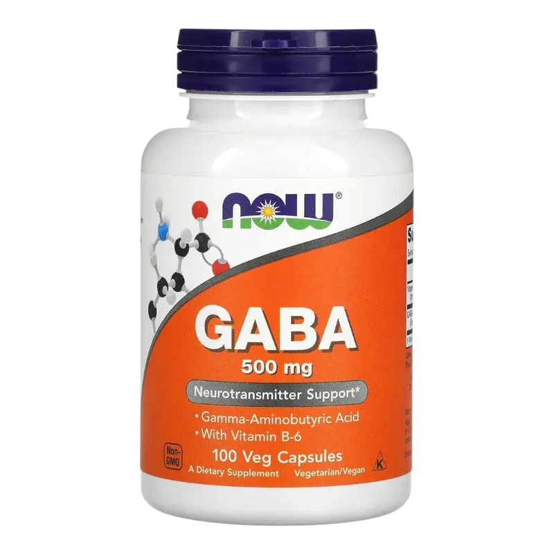 Gaba With Vitamin B6 500 Mg 100 Caps