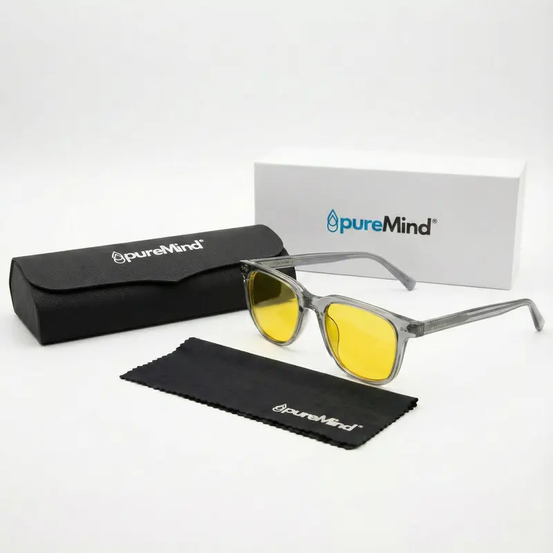 Gafas Premium Amarillas Reducción De Fatiga Visual