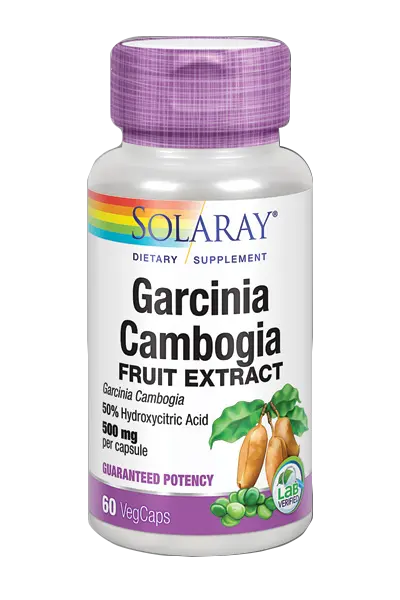 Garcinia Cambogia 500 mg · Solaray · 60 cápsulas