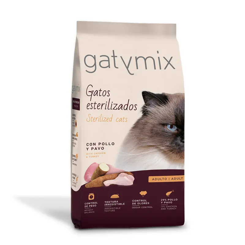 Gatymix Esterilizado Pollo 1,5 Kg