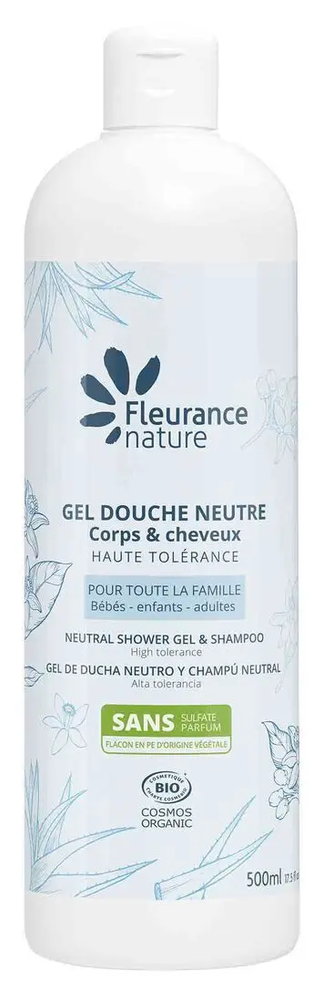 Gel de Ducha Neutro · Fleurance Nature · 500 ml