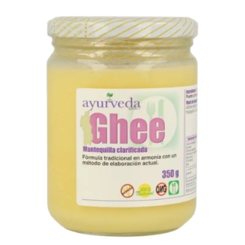 Ghee Mantequilla Clarificada de Vaca Ayurvédica 100% Pura 200g
