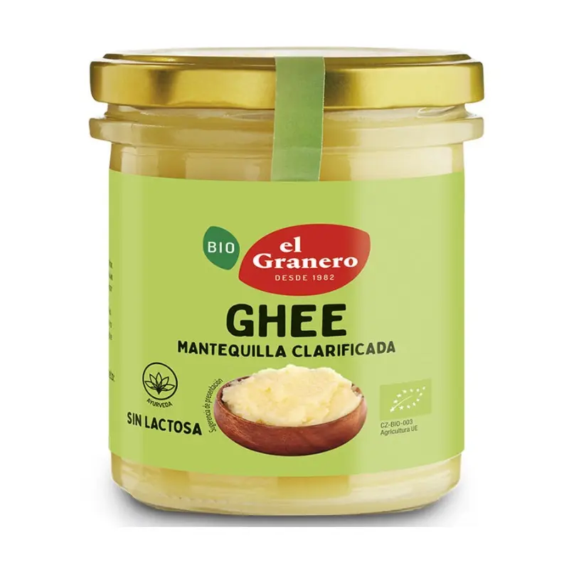 Ghee Mantequilla Clarificada · El Granero Integral · 270 gramos
