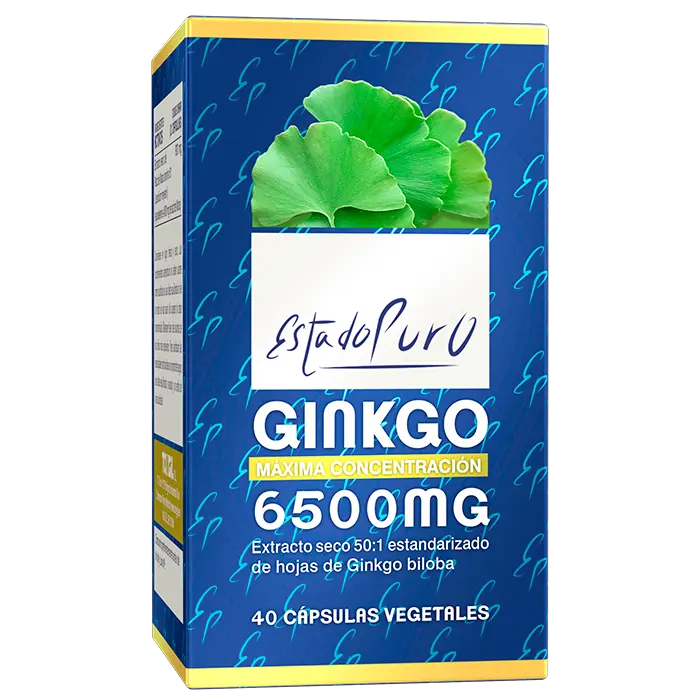 Ginkgo 6500 · Tongil · 40 cápsulas