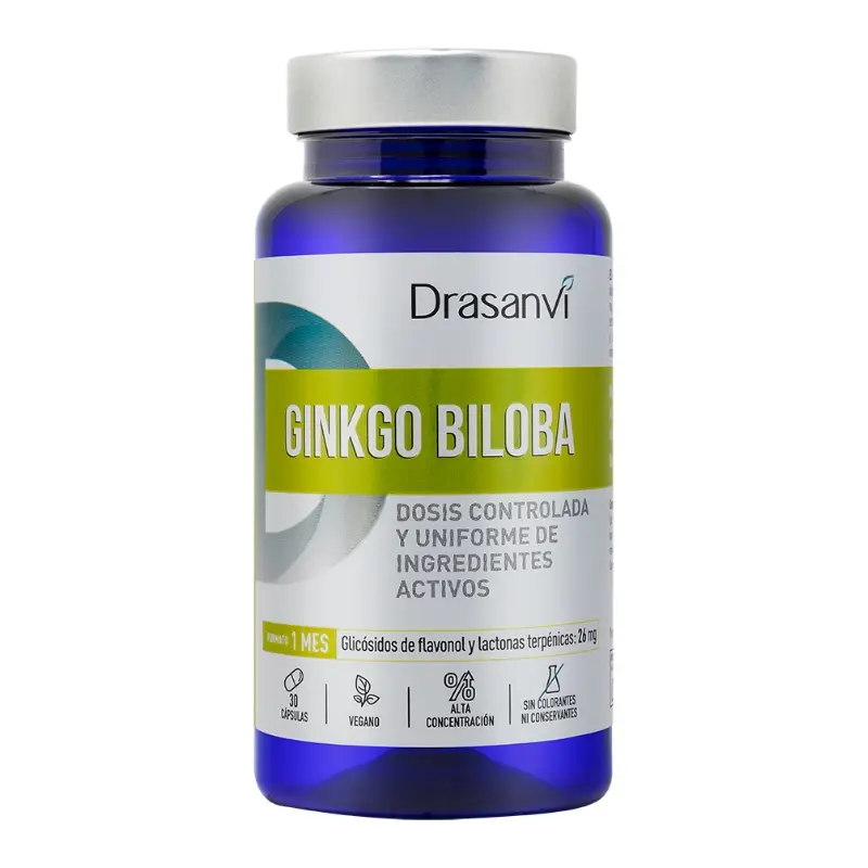 Ginkgo Biloba · Drasanvi · 30 cápsulas