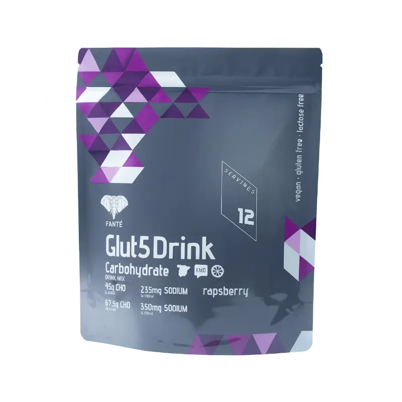 Glut 5 Drink Frambuesa · Fanté · 560 gramos