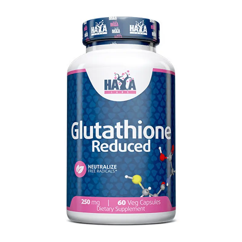 Glutatión 250mg - 60 Cápsulas - Antioxidantes - Haya Labs