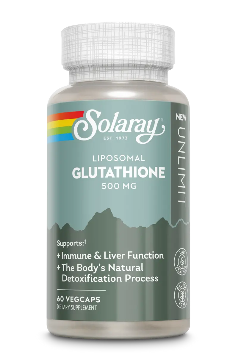 Glutatión Liposomal · Solaray · 60 Cápsulas