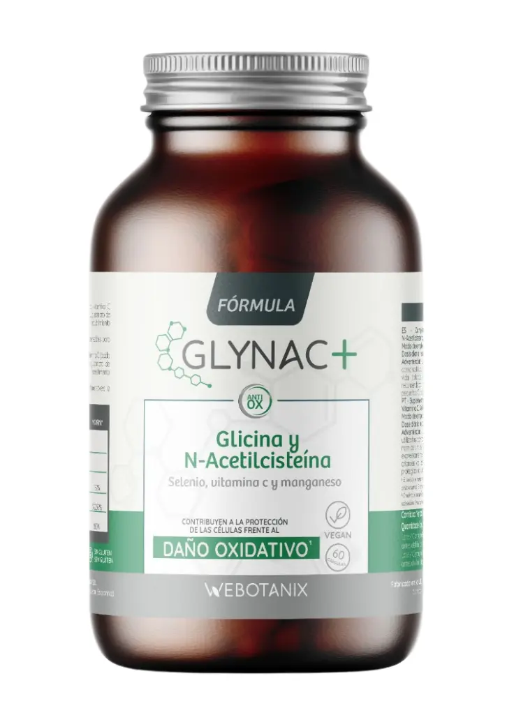 GlyNAC+ · WeBotanix · 60 cápsulas