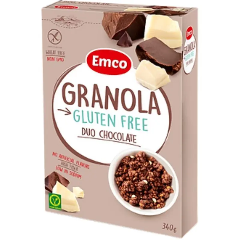Granola con Chocolate y Almendras Sin Gluten 340g