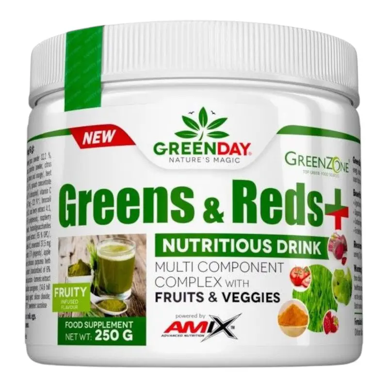 Greenday Greens & Reds + 250 Gr