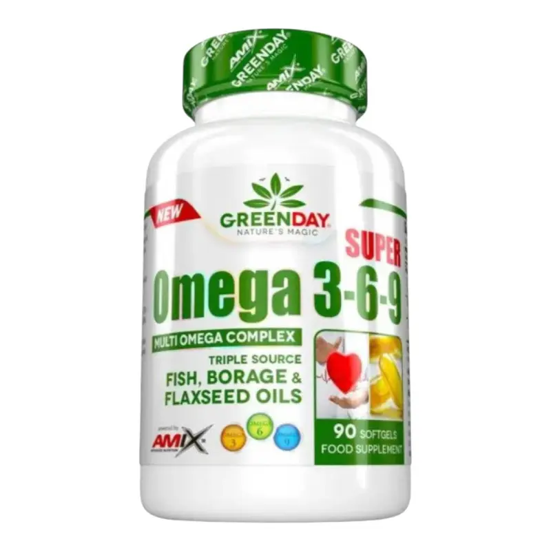 Greenday Super Omega 3-6-9 90 Caps