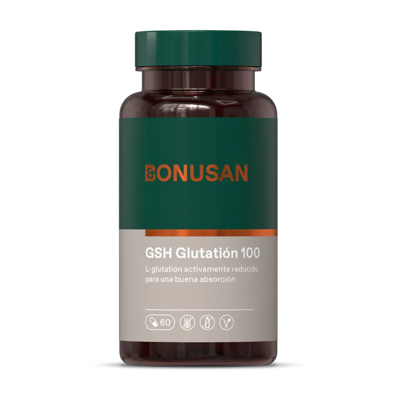 GSH Glutation 100 mg · Bonusan · 60 cápsulas