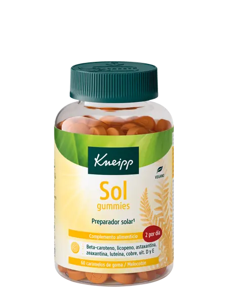 Gummies Sol · Kneipp · 60 gominolas