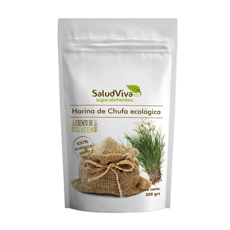 Harina de Chufa Eco · Salud Viva · 500 gramos