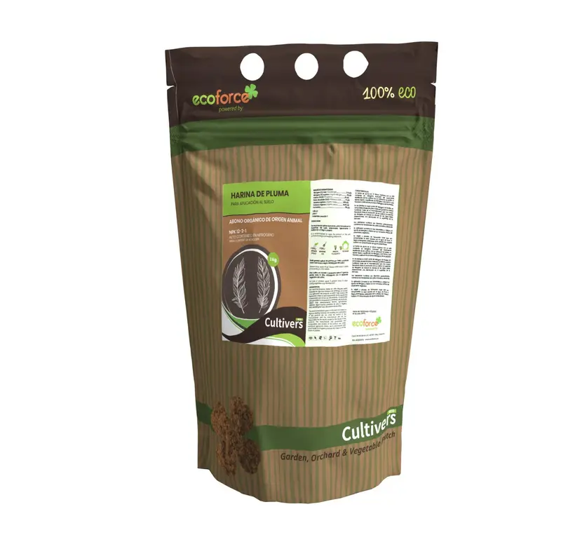 Harina de pluma Npk 12-2-1 Cultivers