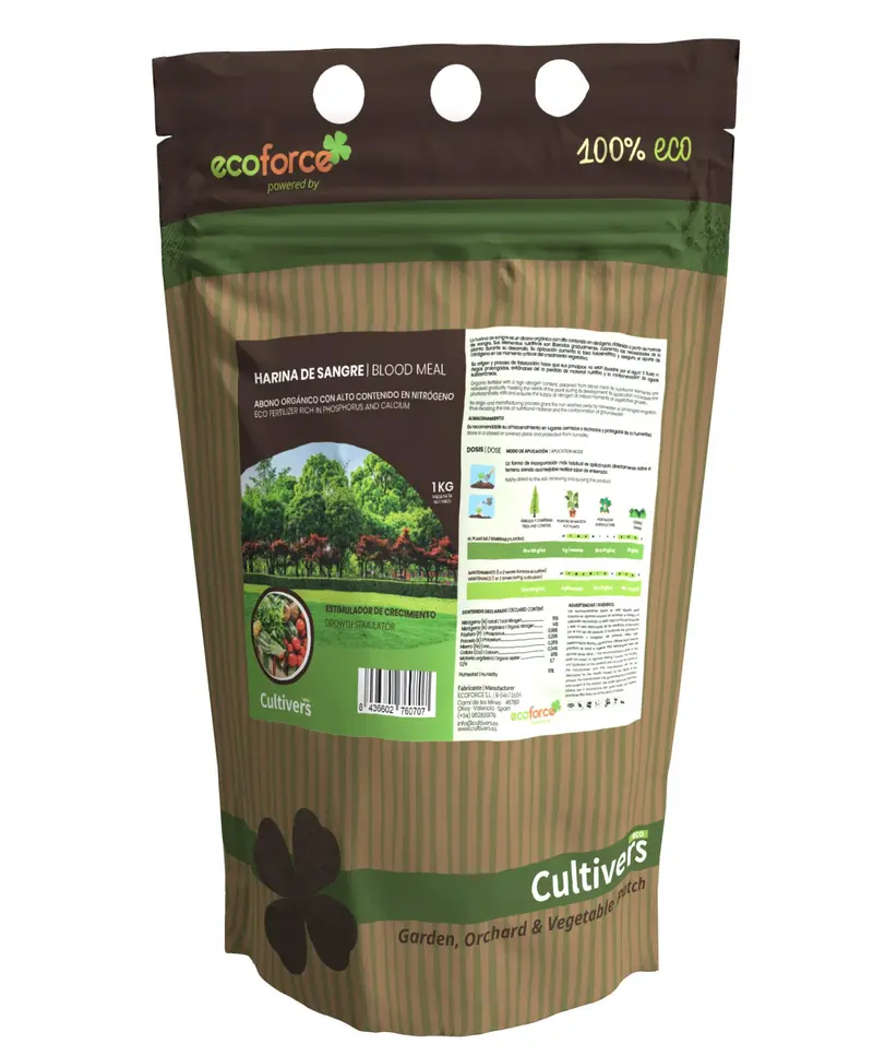 Harina De Sangre Cultivers 2x1kg