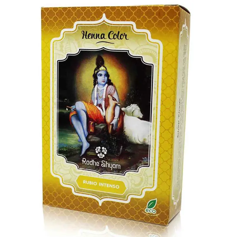 Henna Rubio Intenso · Radhe Shyam · 100 gramos