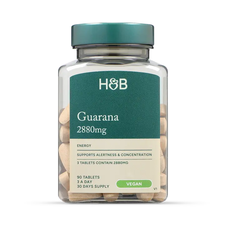 Holland & Barrett Guaraná 2880mg - 90 Comprimidos