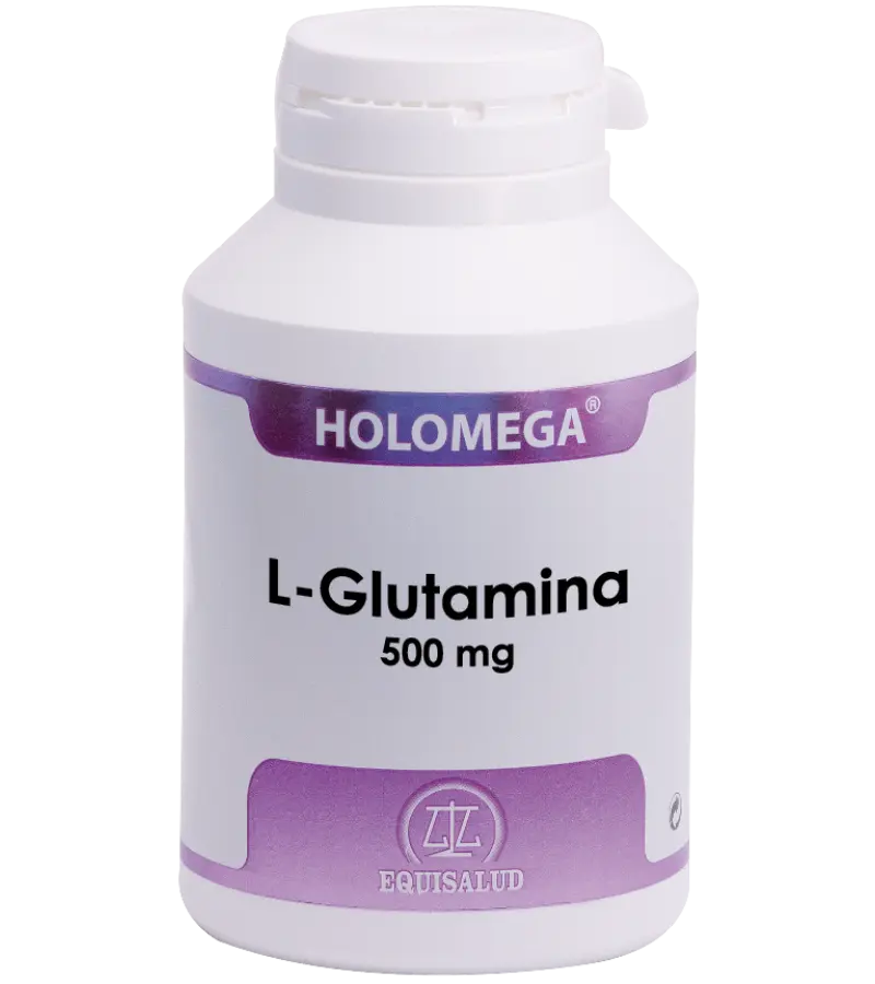 Holomega L-Glutamina · Equisalud · 180 cápsulas