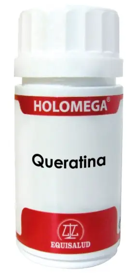Holomega Queratina · Equisalud · 50 cápsulas