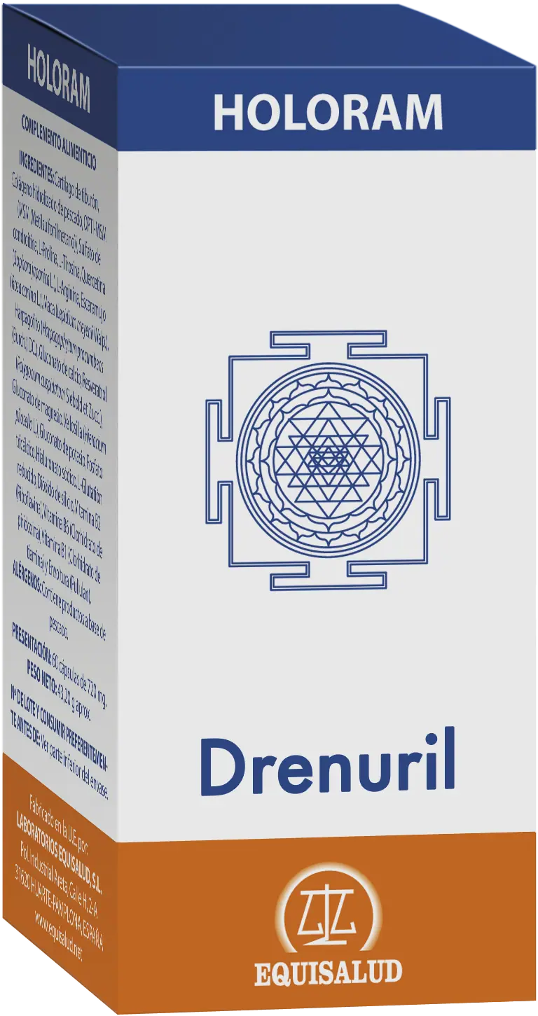 Holoram Drenuril · Equisalud · 60 cápsulas