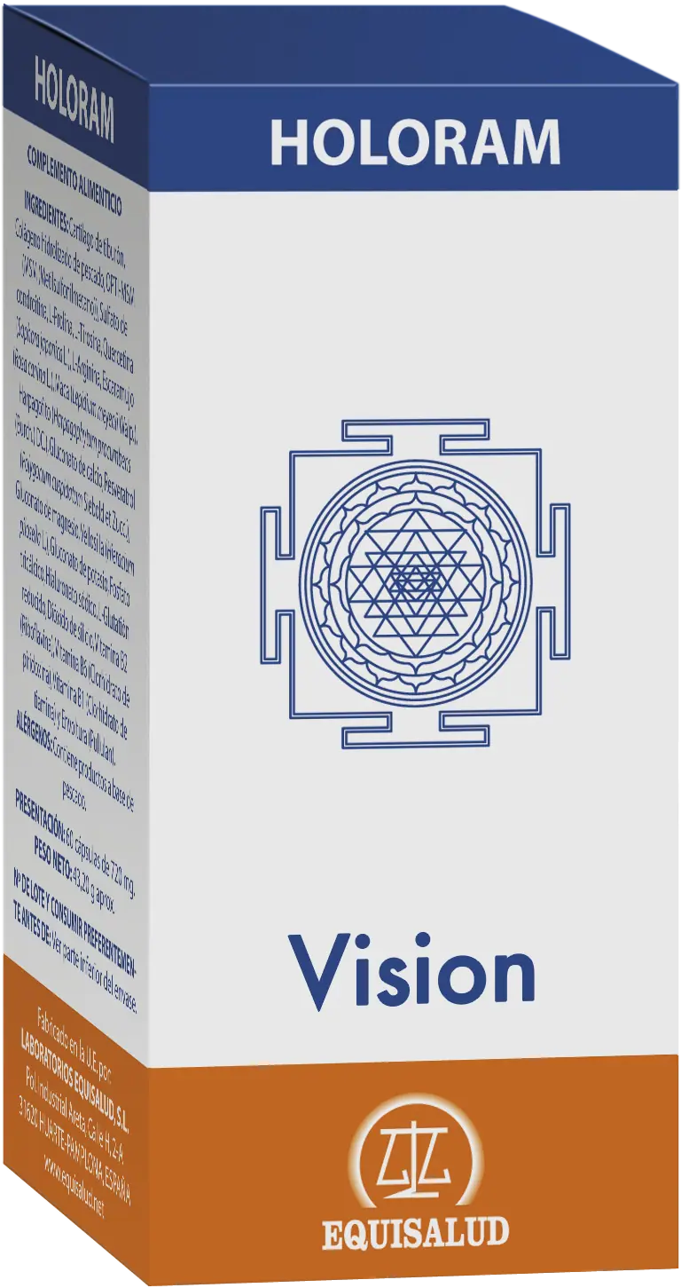 Holoram Visión · Equisalud · 60 cápsulas