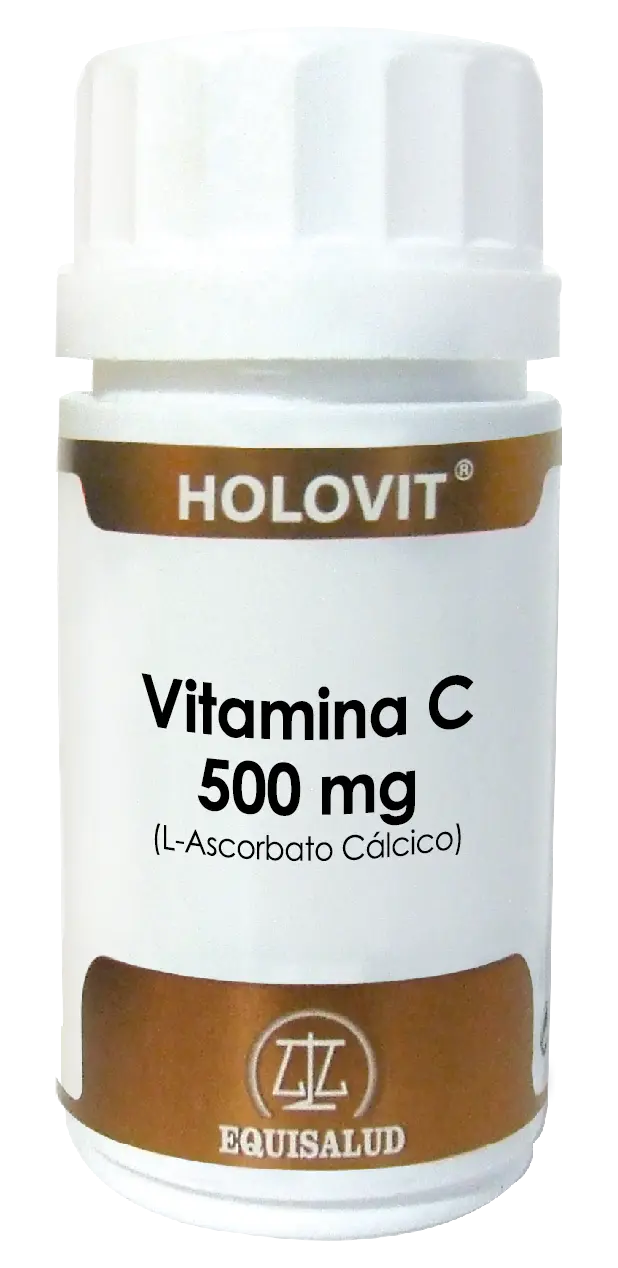 Holovit Vitamina C 500 mg · Equisalud · 50 cápsulas