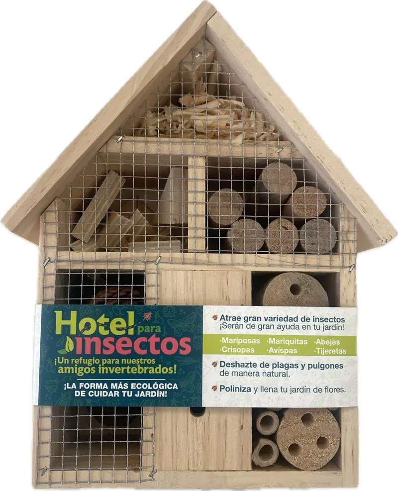 Hotel De Insectos Easy Bug 5040 De Madera Fsc