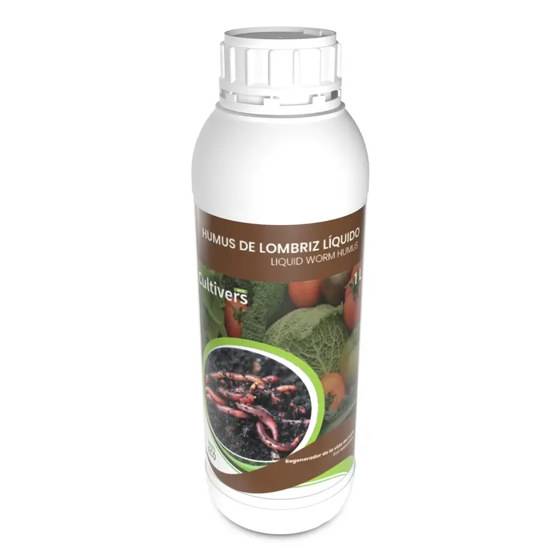 Humus De Lombriz Líquido Cultivers 5 L