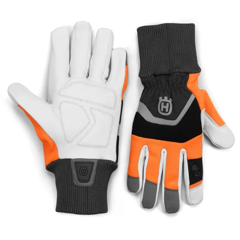 Husqvarna - Guantes Functional Con Protección Anticorte Talla 9