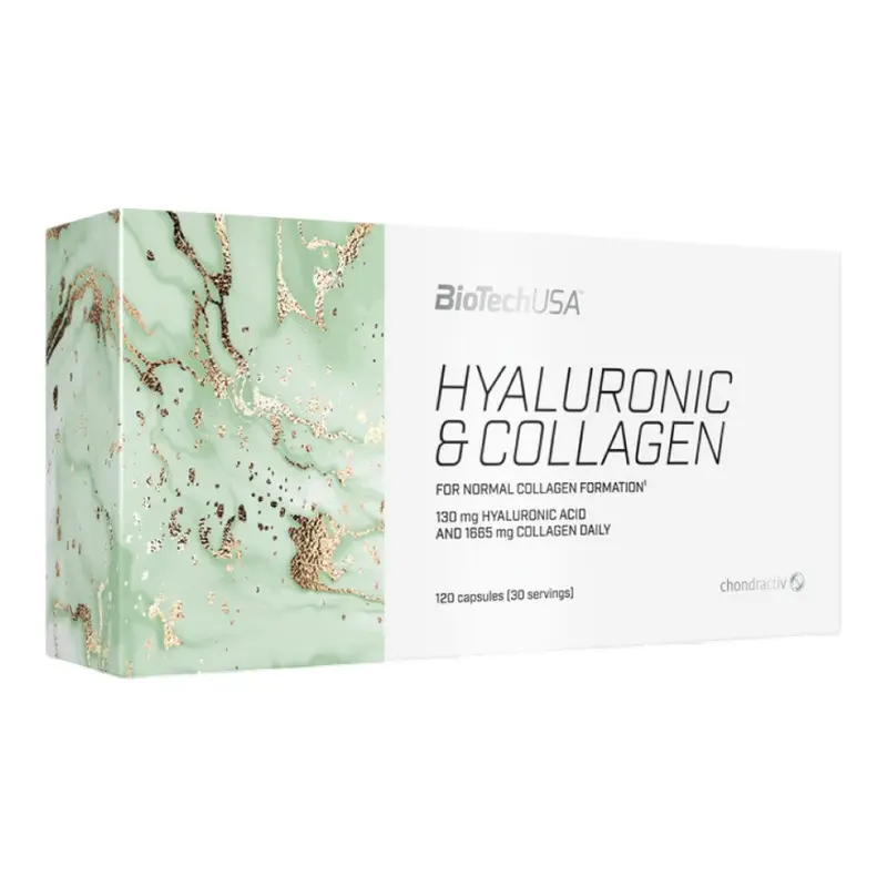 Hyaluronic & Collagen 120 Caps