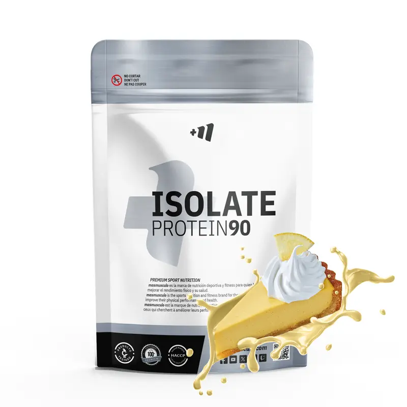 Isolate 90 Cfm - 1kg - Pastel De Limón - Aumenta La Masa Muscular - Masmusculo